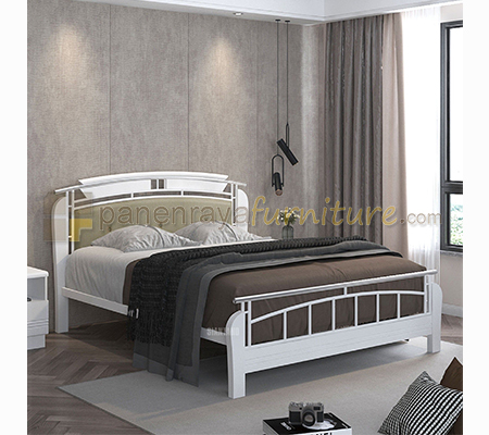Panen Raya Ranjang Siantano Bahama 160x200 White