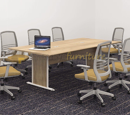 Panen Raya Meja Meeting Persegi HighPoint Six CT 6110 Cappucinno 240x120x75