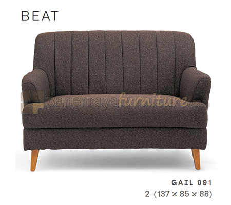 Panen Raya Furniture Sofa 2 Seater Morres Beat