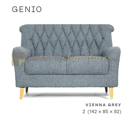 Panen Raya Furniture Sofa 2 Seater Morres Genio