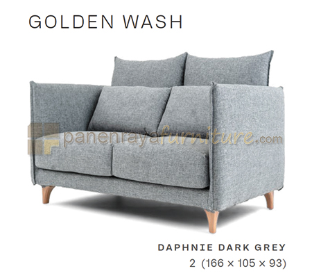 Panen Raya Sofa 2 Seater Morres Golden Wash