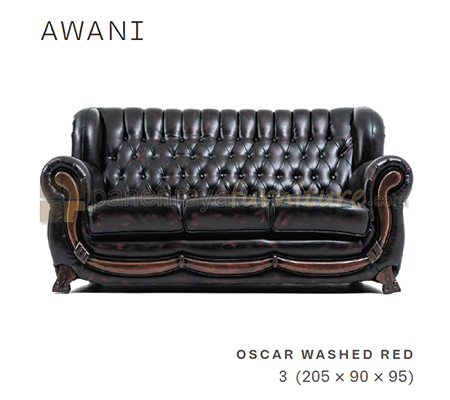 Panen Raya Sofa 3 Seater Morres Awani Wash