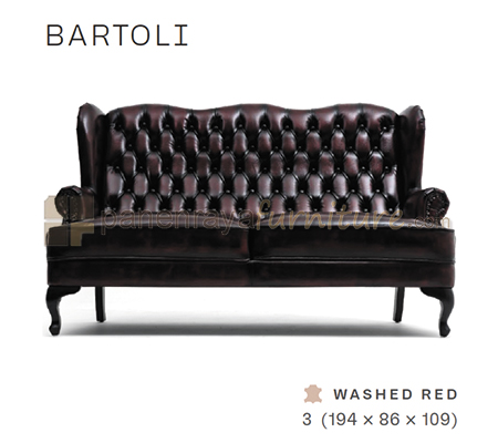 Panen Raya Sofa 3 Seater Morres Bartoli Wash