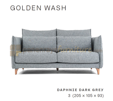 Panen Raya Sofa 3 Seater Morres Golden Wash