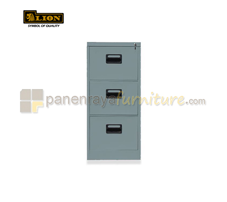Panen Raya Filling Cabinet Besi LION L 43E  Grey 465X620X1020
