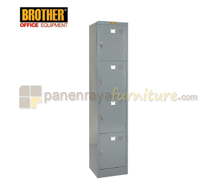 Panen Raya Locker Besi Brother B 704 Grey 380x380x1830