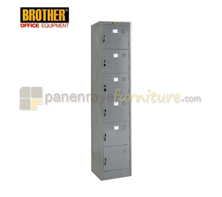 Panen Raya Locker Besi Brother B 706  Grey 380x380x1830