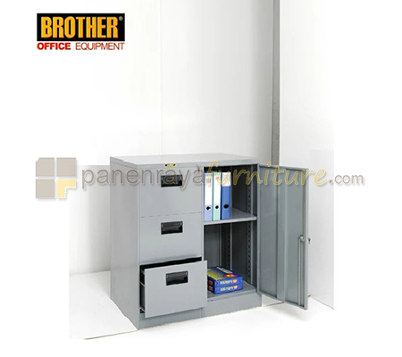 Panen Raya Direction Cabinet Besi Brother B 501 Grey 900x620x1035