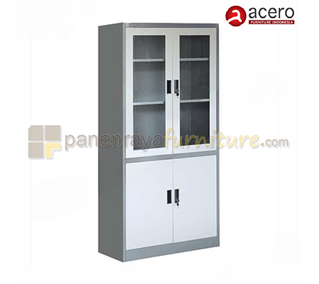 Panen Raya Lemari Arsip Besi Acero AA 33SW Grey-Light Grey 85x40x180