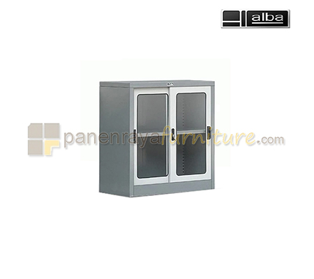 Panen Raya Furniture Lemari Arsip Besi Alba SDG 207 Grey 915x460x915