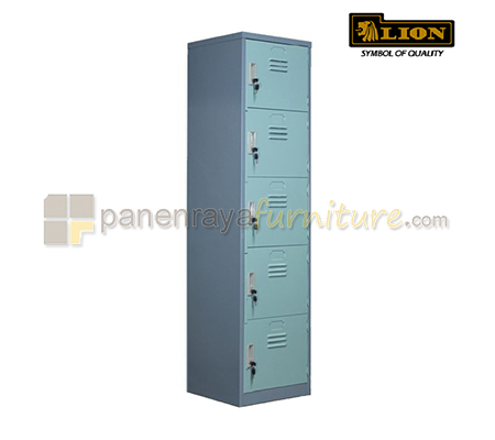 Panen Raya Locker Besi Lion L 555 Grey 38x38x183