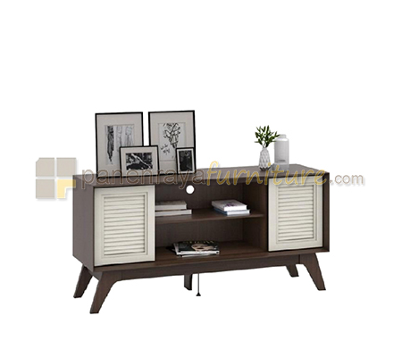 Panen Raya Furniture Meja TV Graver CRD 2182 Colombia Walnut 120x40x60