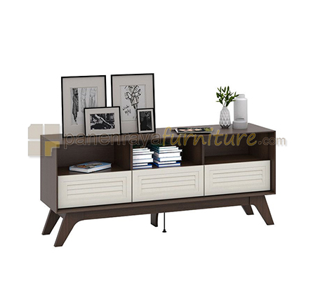 Panen Raya Meja TV Graver CRD 2186 Colombia Walnut 140x40x60