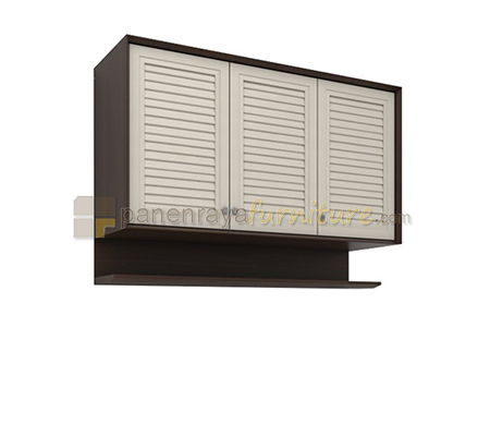 Panen Raya Rak Dapur Atas Graver KSA 2153 Colombia Walnut 118x35x80