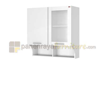 Panen Raya Rak Dapur Atas Activ Kofi KSA 222 White Glossy 800x314x800