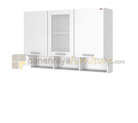 Panen Raya Rak Dapur Atas Activ Kofi KSA 322 White Glossy 1200x314x800
