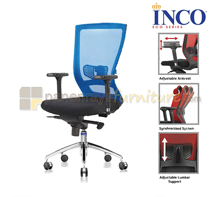 Panen Raya Furniture Kursi Kantor Indachi Inco Saverin II AL