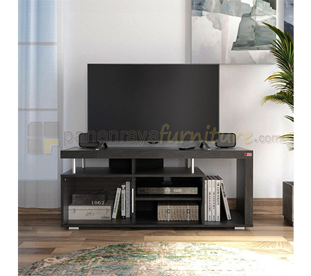 Panen Raya Furniture Meja TV Activ Nexa RTV 121 Dark Oak 120x40x50