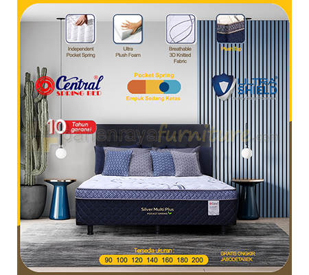 Panen Raya Central Silver Multi Plus Pocket Spring Set Bonita