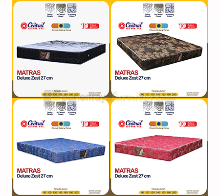 Panen Raya Furniture Matras Central Deluxe Zest 27 cm Medium