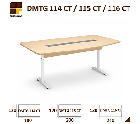 Panen Raya Meja Meeting Persegi Indachi Costo DMTG 114 CT / DMTG 115 CT / DMTG 116 CT Maple 
