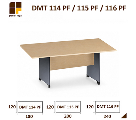 Panen Raya Meja Meeting Persegi Indachi Performa DMT 114 PF / DMT 115 PF / DMT 116 PF Maple