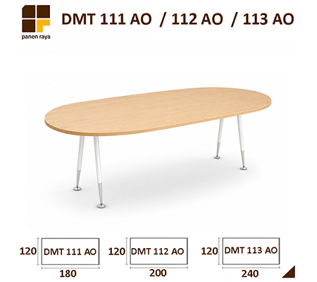 Panen Raya Meja Meeting Oval Indachi A One DMT 111 AO / DMT 112 AO DMT 111 AO Maple