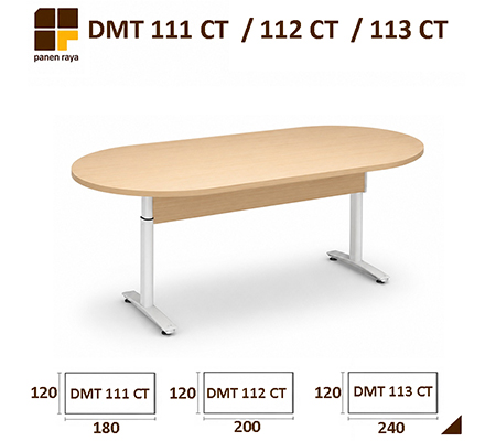 Panen Raya Meja Meeting Oval Indachi Costo DMT 111 CT / DMT 112 CT / DMT 113 CT  Maple