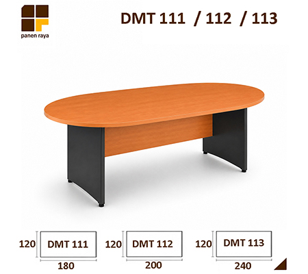Panen Raya Meja Meeting Oval Indachi One DMT 111 / DMT 112 / DMT 113 80x100x75