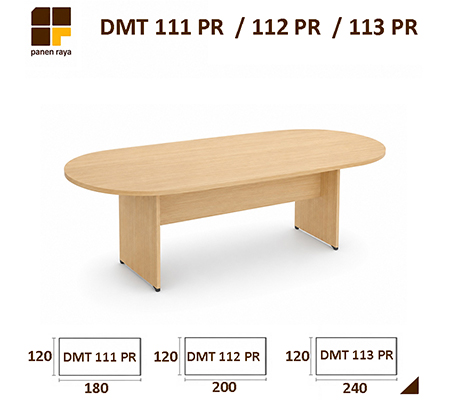 Panen Raya Meja Meeting Oval Indachi Priority DMT 111 PR / DMT 112 PR / DMT 113 PR Maple
