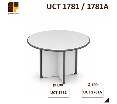 Panen Raya Meja Meeting Bundar UNO UCT 1781 / UCT 1781A Grey