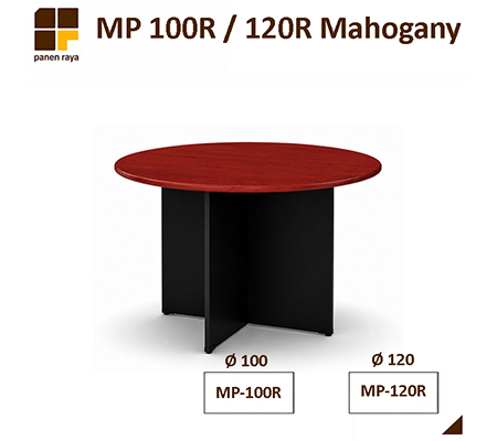 Panen Raya Meja Meeting Bundar Expo MP 100R  / MP 120R Mahogani