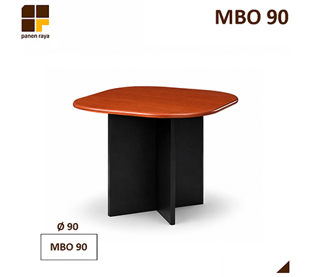 Panen Raya Meja Meeting Bundar Activ Galant MBO 90 Dark Cherry D.90x75
