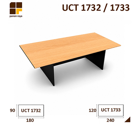 Panen Raya Meja Meeting Persegi UNO UCT 1732 / UCT 1733 Beech
