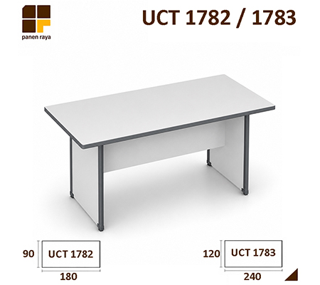 Panen Raya Furniture Meja Meeting Persegi UNO UCT 1782 / UCT 1783 Grey