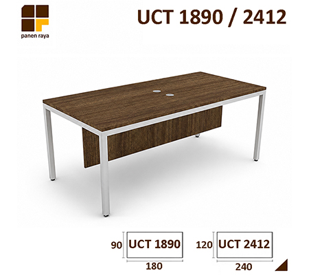 Panen Raya Meja Meeting Persegi QBIC UCT 1890 / UCT 2412 Brown