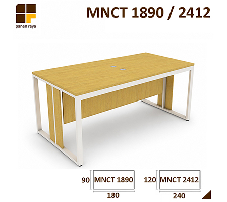 Panen Raya Meja Meeting Persegi QBIC NMCT 1890 / NMCT 2412 Maple