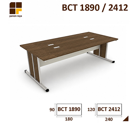 Panen Raya Meja Meeting Persegi QBIC BCT 1890 / BCT 2412 Brown