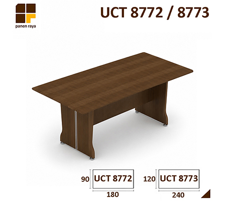 Panen Raya Meja Meeting Persegi UNO UCT 8772 / UCT 8773 Walnut