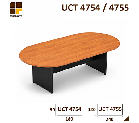 Panen Raya Meja Meeting Oval UNO UCT 4754 / UCT 4755 Cherry