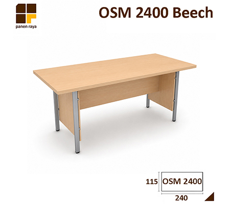Panen Raya Meja Meeting Persegi Orbitrend OSM 2400 Beech 240X115x75