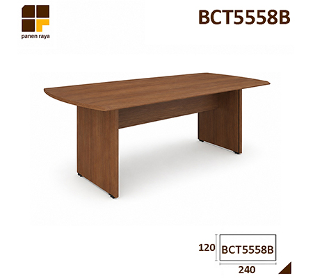 Panen Raya Meja Meeting Persegi HighPoint Five BCT 5558B European Walnut 240x110x75
