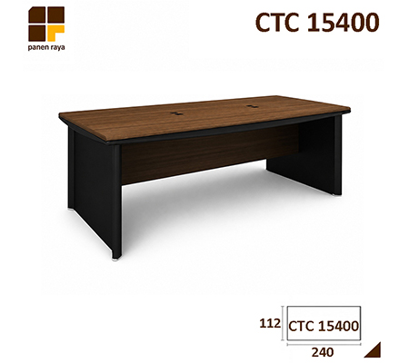 Panen Raya Meja Meeting Persegi HighPoint Classe CTC 15400 Jamaican Walnut 240x112x75