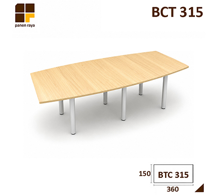 Panen Raya Meja Meeting Persegi Modera BCT 315 Maple 360x150x75