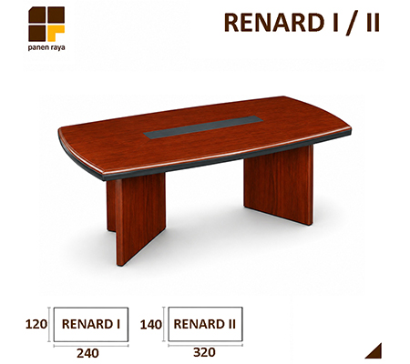 Panen Raya Meja Meeting Persegi Indachi Executive Renard I / Renard II / Renard III  240-400x120-160x76