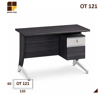 Panen Raya Meja Kantor Siantano OT 121 Walnut 120x60x75 