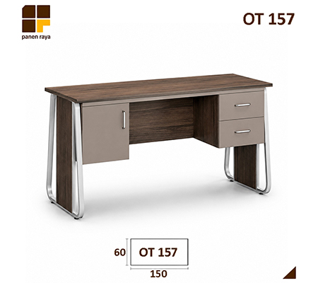 Panen Raya Meja Kantor Siantano OT 157 150x60x75 Grey