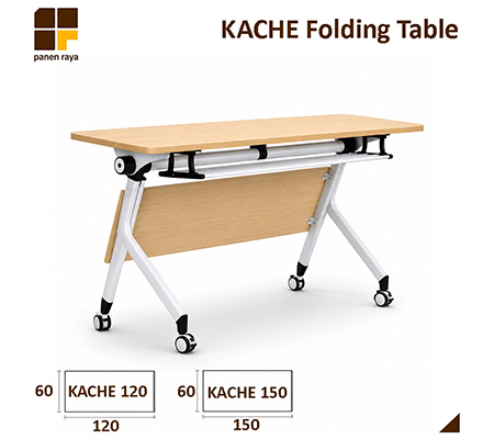 Panen Raya Furniture Meja Lipat Indachi Kache 120 / Kache 150