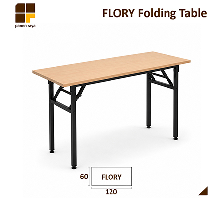 Panen Raya Furniture Meja Lipat Indachi Inco Flory 120x60x75