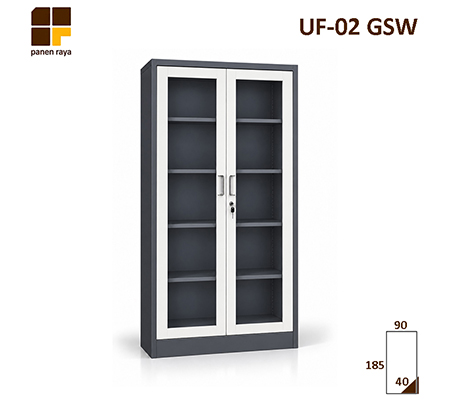 Panen Raya Lemari Arsip Besi Uno UF 02 GSW 900x400x1850